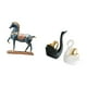 thumbnail image 5 of Figura de caballo,Figura de caballo Escultura animal coleccionable,estatua de cisne,Estatuas y figuritas de cisne de cerámica modernas Esculturas,Escultura de animales Decoración centro de mesa, 5 of 8