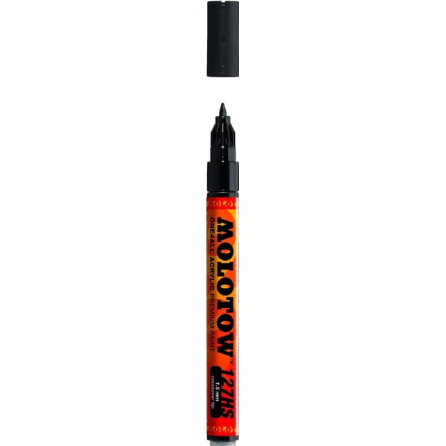 Marcador Acrílico Molotow ONE4ALL Negro 1.5 mm