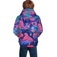 thumbnail image 4 of Youth Cartoon Hoodie Fashion Long Sleeve Kids Pullover Coat Casual Hoody Hooded Sweatshirts for Boys Girls, 4 of 8