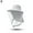 Light gray, variant on Mosquito Repellent Hat for Men & Women, UV Protection Sun Hat with Face Mesh Cover, Foldable Outdoor Fishing Camping Hat