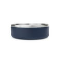 thumbnail image 4 of One Paw, Small Double Stainless Steel Dog Bowl, 1.3L (44 oz), for Dogs and Cats, 4 of 5