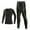 LZX#463 Green, variant on ZXLBBD Boys Girls Base Layer Athletic Compression Leggings and Shirts Thermal Underwear Set Running Pants Tights Casual Relaxed Fit