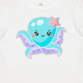 thumbnail image 4 of Inktastic Cute Octopus Blue with Star Boys or Girls Baby T-Shirt, 4 of 5