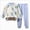C29---Light Blue, variant on 12-18 Months Girls Long Sleeve Pajama Set Infant Kids Toddler Junior Girls Soft Comfy Sleepwear Pajamas 2pcs Set,Yellow