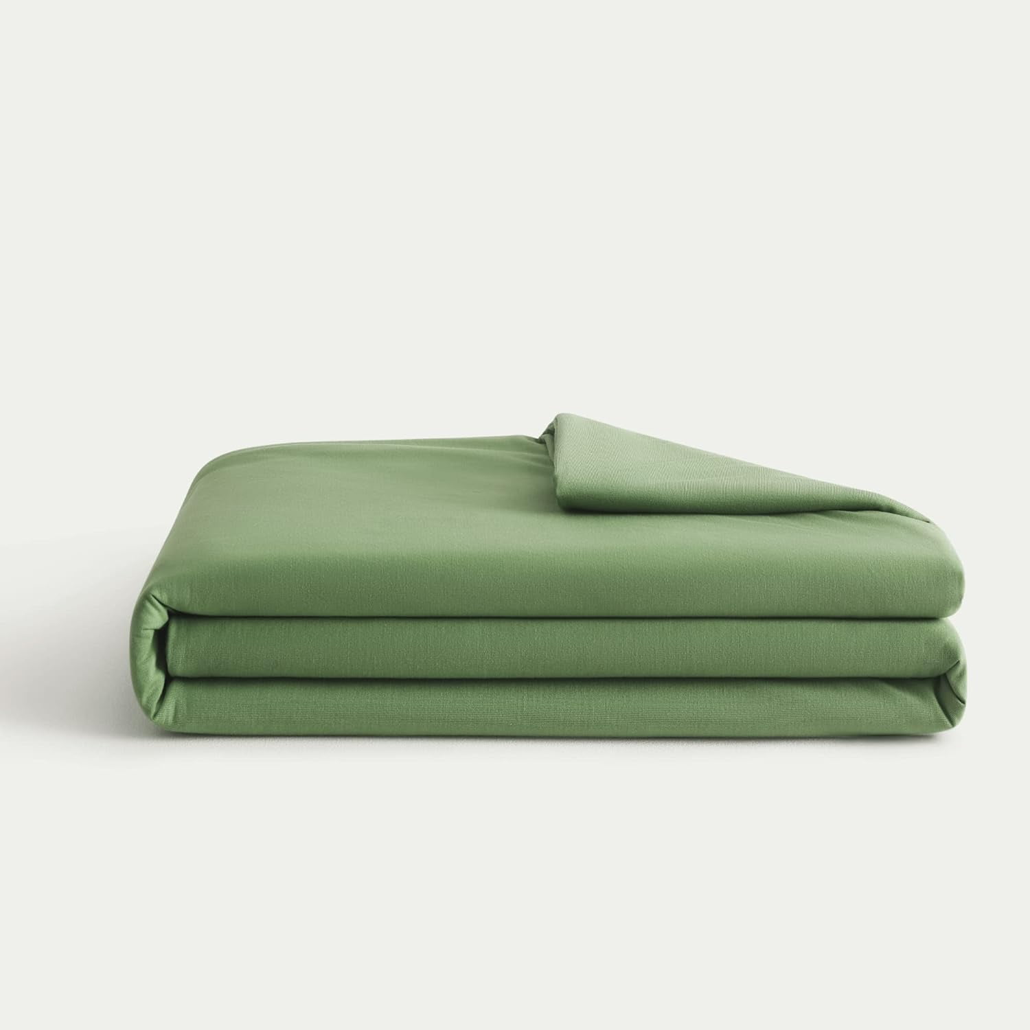 REWARDOWN Conifer Duvet Cover King Size, 68% Richcel Fiber Easy Fit, Ultra Soft Breathable Aesthetic Style-Perfect Companion for Duvet, Green