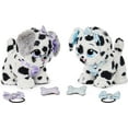 Present Pets, Diamond Dalmatian Interactive Plush Pet Toy with 2 Bonus