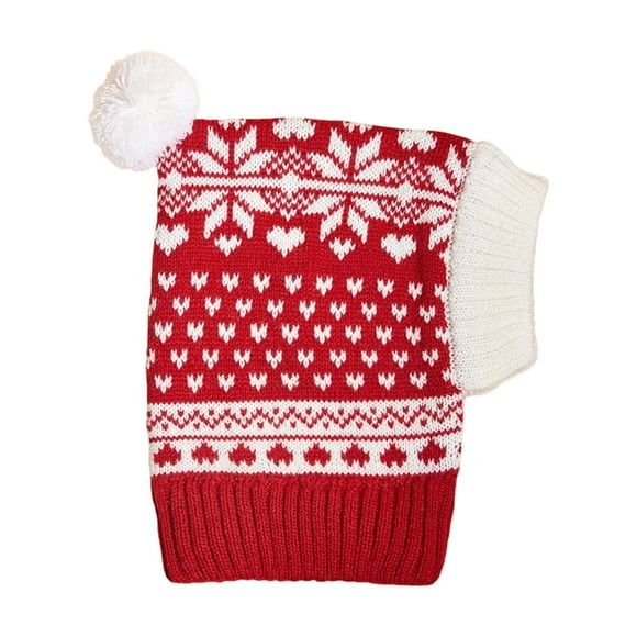 Pet Clothes Hats And Scarf Covers Knitted Winter Warm Hats Cute Neck Ear Warm Hoods Scarves Party for Cats
