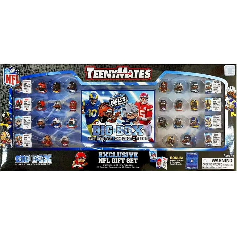 NFL 2022 TeenyMates Superstar Collector Set Big Box - Sports Hobby