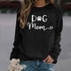 thumbnail image 1 of Pntutb - Camiseta estampada para mujer, blusa de manga larga, cuello redondo, tops casuales, sudadera Pntutb Pntutb-3190, 1 of 4