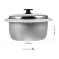 thumbnail image 2 of UPOUART Rice Cooker Inner Pot Electric Cooker Inner Pot Replacement Part for Home Use 1 Set, 2 of 8