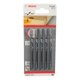 thumbnail image 3 of Seguetas Para Sierra Caladora Bosch 8 Dientes Acero 5Pz, 3 of 3