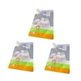 thumbnail image 4 of 3 bolsas de almacenamiento de alimentos, bolsas de embalaje de cocina, bolsas herméticas reutilizables para cereales 05 kilos, 4 of 9