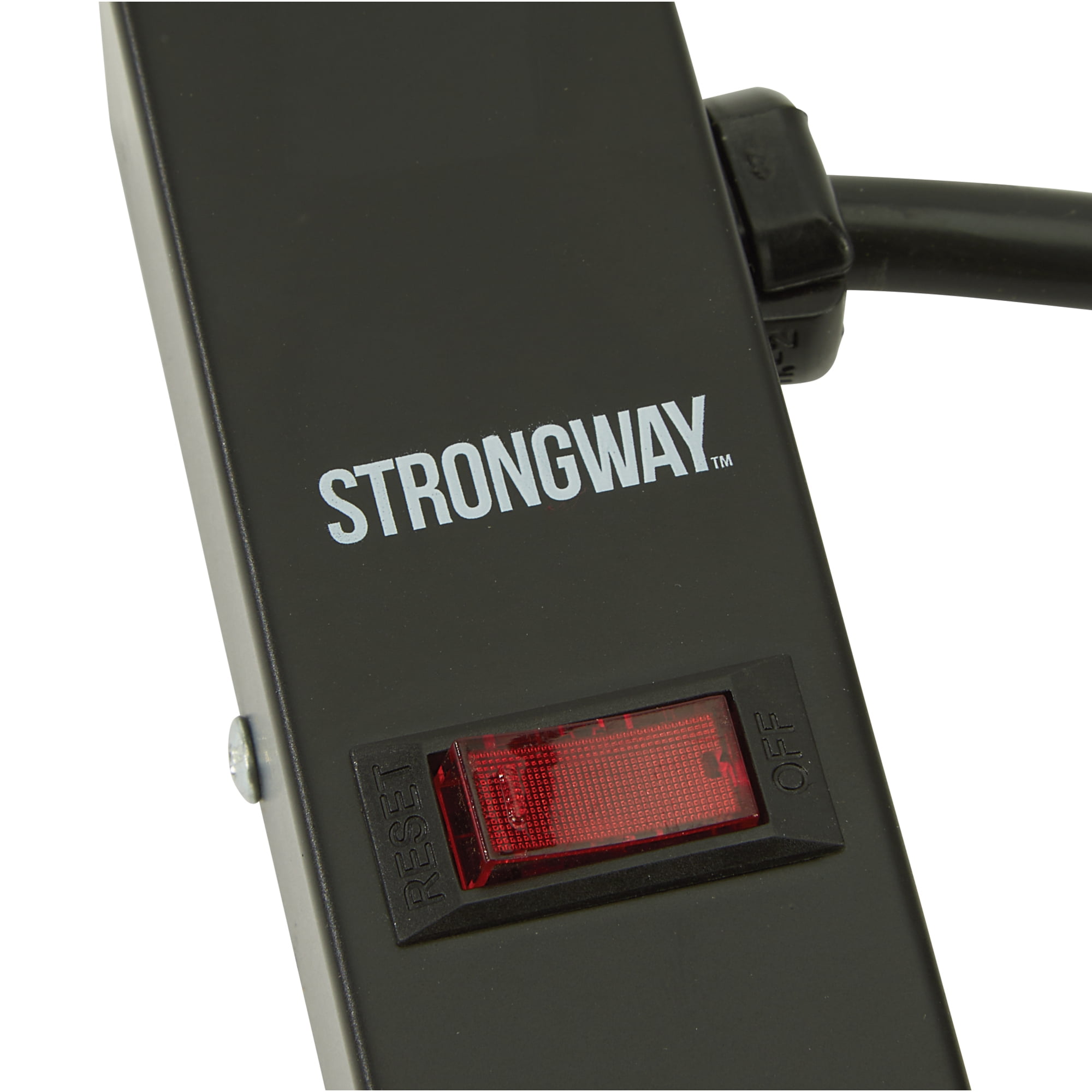 Strongway Metal 12-Outlet Power Strip, 4ft., 15 Amps