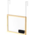 thumbnail image 7 of Over The Door Whiteboard, 16"x12" Wooden Dry Erase Board with 2 Hanging Rods, Small White Board for Door, Cubicle Whiteboard for Home, Office, Dorm, No Drills, 7 of 7