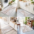 thumbnail image 4 of 2x3 Ft Entryway Area Rug, Wooden Plank Kitchen Rug Runner Washable Floor Mat, Vintage Farmhouse Barn Door Wood Board Beige Non Slip Indoor Door Mat Throw Carpet for Bathroom Living Room Bedroom, 4 of 8