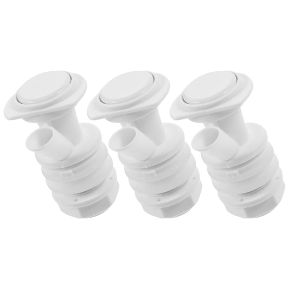 unbranded 3Ud Accesorio Para De Agua Plástico Con De Botón Pulsador Cómodo Y Funcional
