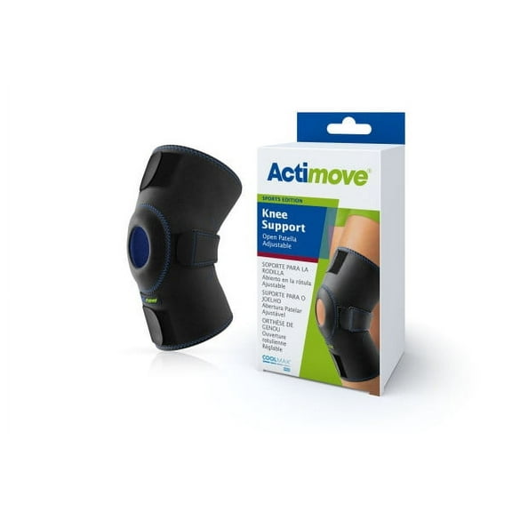 Actimove Knee Support Open Patella Adjustable Universal-Black