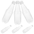 thumbnail image 1 of SKISUNO 6 Pcs Bouteilles à Jus Bouteille en Plastique Transparente Réutilisable Rangement de Boissons pour Usage en Classe, 1 of 8