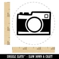 thumbnail image 2 of Point and Shoot Camera Photography Self-Inking Rubber Stamp Ink Stamper - Black Ink - Small 3/4 Inch, 2 of 7