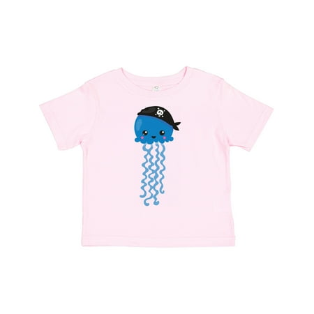 

Inktastic Pirate Jellyfish Cute Jellyfish Little Jellyfish Gift Toddler Boy or Toddler Girl T-Shirt