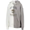 thumbnail image 2 of Women's Gameday Couture Gray/White West Virginia Mountaineers Split Pullover Hoodie, 2 of 3