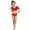 Red, variant on Uccdo Girls Two Piece Swimsuits Kids Tween Girl Bikini Set Bathing Suit Swimwear 6-14T