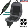 thumbnail image 2 of Cooling Car Seat Cover Leather Front Seat Fresh Summer Cooling Chair Cushion Pad Air Fan Ventilation, 2 of 6