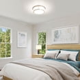 thumbnail image 6 of MingBright Flush Mount LED Ceiling Light Fixture, 13 inch 25W 1630 Lumens Ceiling Lamp, 4000K Neutral White , cETL Certified for Kitchen, Hallway, Bedroom, Office, 6 of 8