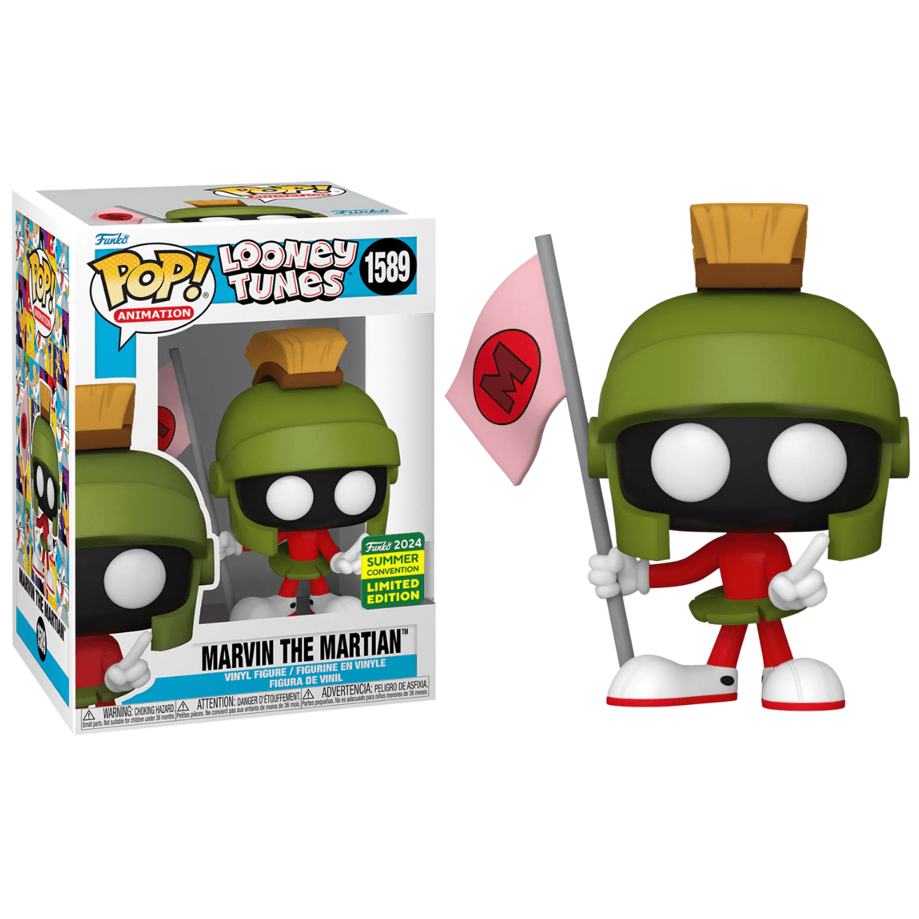 Duck Dodgers Marvin the Martian (Neon Orange) SDCC Exclusive Duck Dodgers Marvin the Martian (Neon Orange) SDCC Exclusive