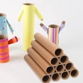thumbnail image 4 of CTIRCHIU 20 Pcs Tube d'Expédition pour Affiches Organisation Beige Tubes en Papier Ronds, 4 of 8