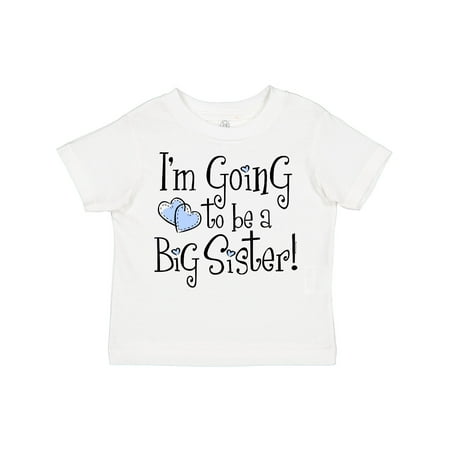 

Inktastic Heart New Big Sister Gift Toddler Toddler Girl T-Shirt