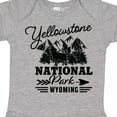 thumbnail image 4 of Inktastic Wyoming Yellowstone National Park Boys or Girls Baby Bodysuit, 4 of 5