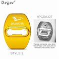 thumbnail image 1 of 4pcs Car Styling Emblems Door Lock Cover For Daihatsu Terios Mira Move Sirion Hijet Boon Cuore Decor Srickers Accessories, 1 of 1