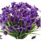 thumbnail image 2 of 6PC Ramo de Flores Artificiales Decoración Nupcial Flor de Látex Real Hogar, 2 of 8