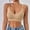 Beige, variant on Womens Wireless Bra Plus Size Seamless Wirefree Comfort No Show T-Shirt Bra with Scalloped Edges, Khaki,Size 2XL