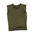 thumbnail image 4 of Figuras de hombre, camiseta, chaleco sin mangas, trajes 1:6, disfraz hecho a mano, ropa de muñeca en miniatura para accesorios de figuras de acción de verde, 4 of 8