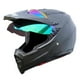 thumbnail image 2 of Casco Para Moto KOV KX1 Carbono Negro Doble Propósito DOT Talla XXL, 2 of 4
