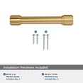 thumbnail image 5 of Amerock Faircrest 3-3/4 inch (96mm) Center-to-Center Champagne Bronze Cabinet Pull, 5 of 7