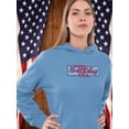 thumbnail image 2 of Happy Birthday Usa Banner Hoodie Women -Image by Shutterstock, Female 5X-Large, 2 of 4