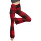 thumbnail image 1 of Puntoco Moda Mujer Plaid Impreso Yoga Pantalones Deporte Leggings de cintura alta Pantalones de entrenamiento Puntoco Puntoco-7225, 1 of 8