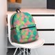 thumbnail image 5 of Fotbe Colorful Palm Leaves Mochila Ligera Casual para Laptop para Hombres y Mujeres, Mochila Impermeable de Uso Diario, Mochila para Universidad, 5 of 6