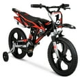 thumbnail image 2 of Hyper Bicycles 16" Moto Bike, Children Ages 5-7, Black/Red, 2 of 13