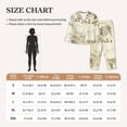 thumbnail image 4 of Kdxio American Monuments Women's Pajama Sets Long Sleeve Button Down Sleepwear Nightwear Soft Pjs Lounge Sets-Medium, 4 of 7