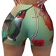 thumbnail image 2 of Balery Hummingbird Floral Paradise Pantalones cortos de entrenamiento estampados para mujer, sin costuras, ajustados, para gimnasio, yoga, correr, deportes, ejercicio activo, fitness.-Large, 2 of 8