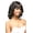 1BP350, variant on Motown Tress Copa Synthetic Wig, 1BF30 Off Black 1B with Medium Auburn 30 frost