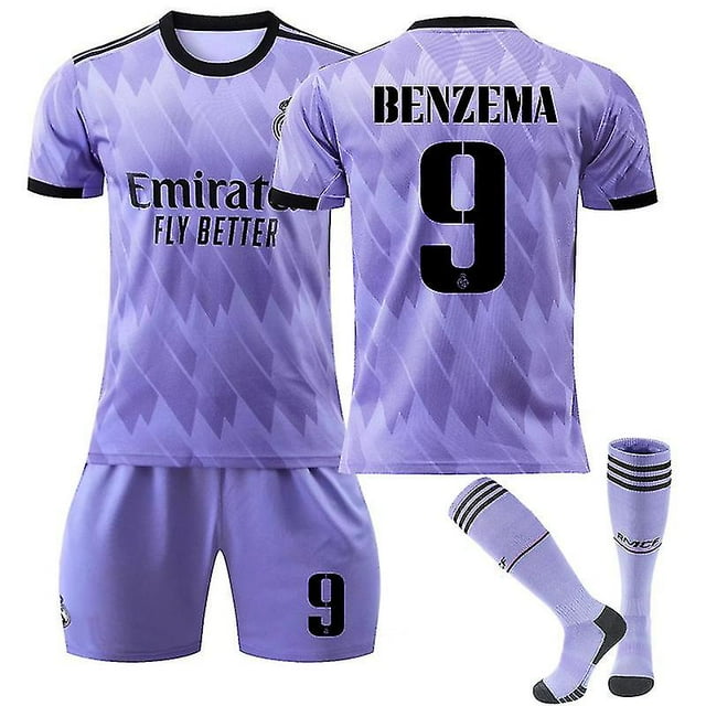 Maillot Domicile Benzema, Maillot Extérieur Benzema 9