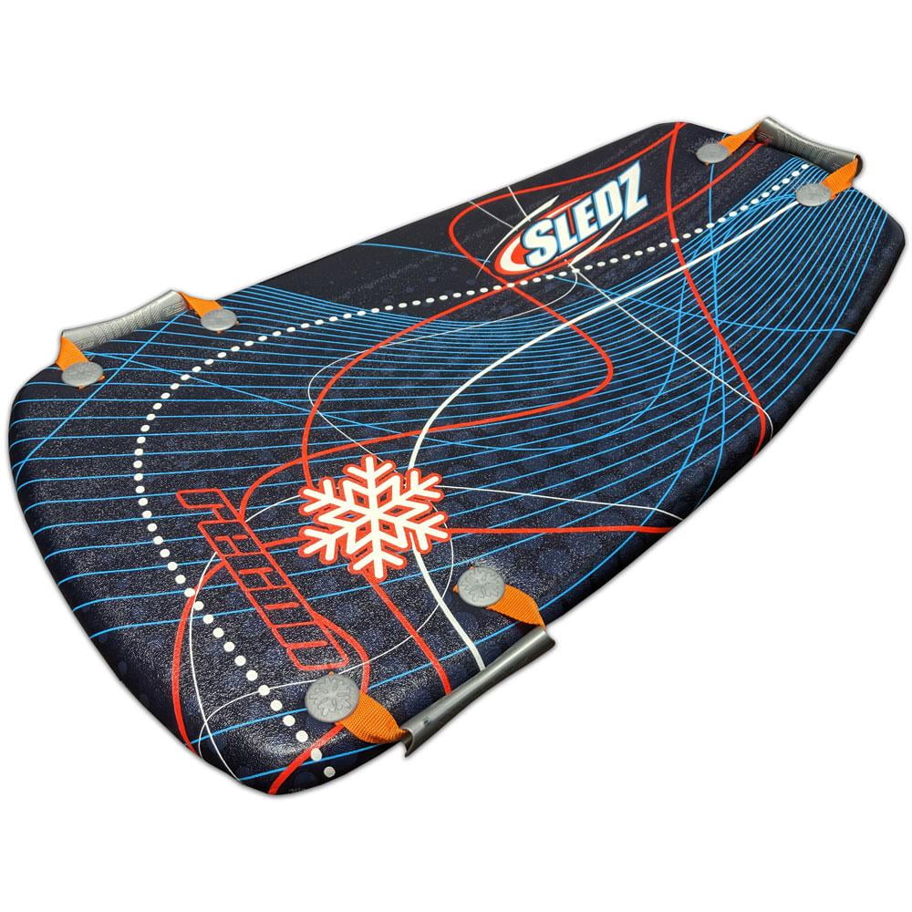 Snow Daze Recon 36" Shred Pod Snow Sled, Red