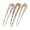 H, variant on HUANLEDASH 1/3Pcs French Style Hair Pins U-Shaped Large Hair Sticks Versatile Styling DIY Hairstyles Acetate Hair Forks Hair Accessories