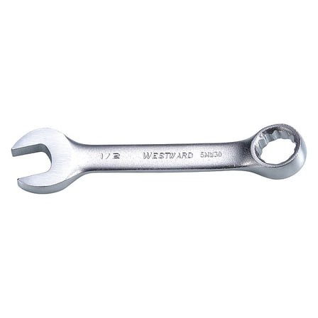 Westward Combination Wrench,SAE,1/2in Size 5MW30