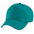 thumbnail image 3 of Beechfield - Gorra/Visera Básica - 5 paneles (Paquete de 2) (Verde esmeralda), 3 of 4